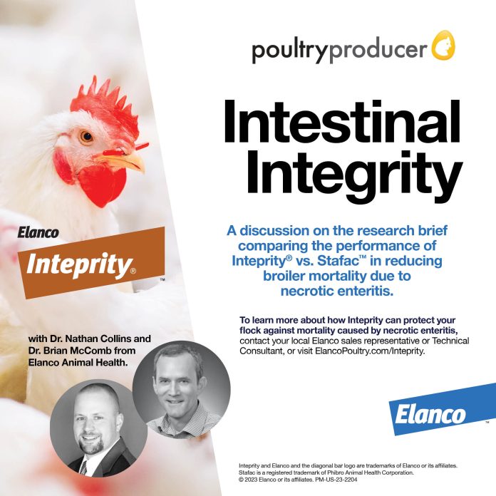 Intestinal Integrity: Research on Inteprity vs. Stafac - Poultry Producer