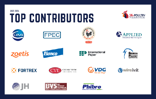 The Poultry Federation Honors 15 Companies for Outstanding Industry Partnership
